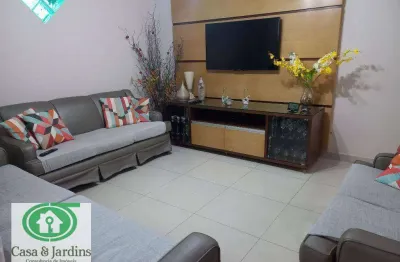 Casa terrea (3 suites) no marapé, px. canal 1 - santos