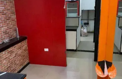 Loja para alugar praça de alimentação , 90 m²  - gonzaga - santos/sp