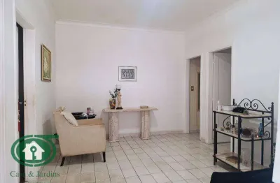 Apartamento térreo  2 dormitórios à venda, 77 m²  - gonzaga - santos/sp