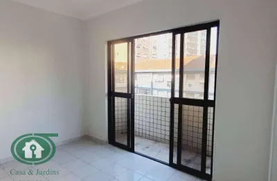 Apartamento com 2 dormitórios e suíte à venda em santos no campo grande – vista livre, andar alto, vazio!