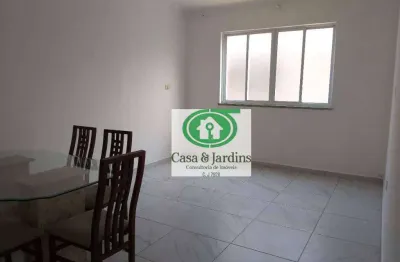 Apartamento em santos bairro campo grande com 2 dormitorios (suite)