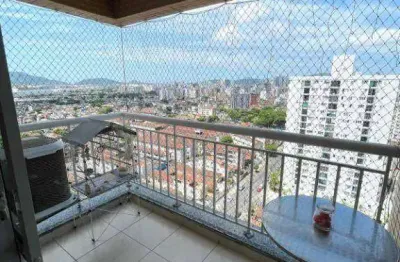 Apartamento à venda no estuário / embaré em santos – 2 dormitórios (1 suíte), varanda gourmet, planejados e lazer completo