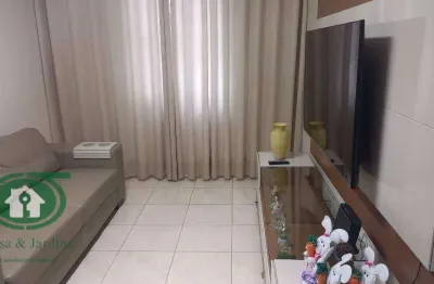 Apto em santos, boqueirão modernizado, com 1 dormitório sala coz. banheiro e a, serviço