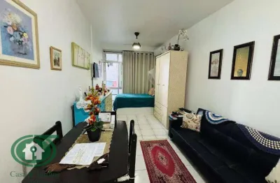 Apartamento com 1 dormitório à venda, 41 m² por r$ 190.000,00 - itararé - são vicente/sp