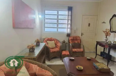 Apartamento predio frente ao mar - 2 dormitorios - pompeia - santos