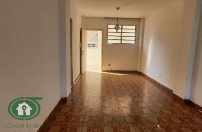 Aluga - apartamento 1 dormitorios - prédio c/ elevador no canal 1, 50 metros da praia do jose menino - santos