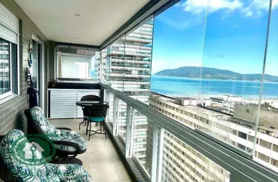 Ótima oportunidade no gonzaga! apartamento de 73 metros quadrados, com dois quartos, sendo uma suíte. localizado em andar alto, com vista para o mar.