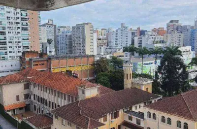 Apartamento à venda – 3 quartos (1 suíte), andar alto, frente com varanda | boqueirão – santos