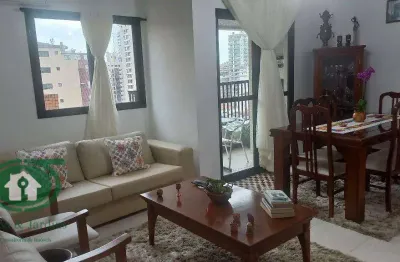 Ótimo apartamento em santos na pompeia 2 suites + dependencias de empregada predio com lazer