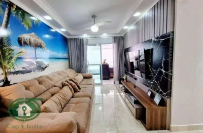 Apartamento vista mar à venda no caiçara – praia grande/sp | 3 dormitórios, varanda gourmet e lazer completo