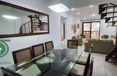 Maravilhosa cobertura duplex com 4 dorms: 02 suítes. no gonzaga