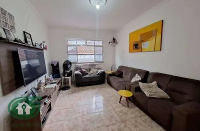 Apartamento com 3 dormitórios à venda, 85 m²  - gonzaga - santos/sp