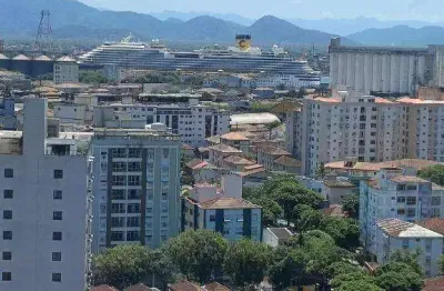 Belíssimo Apartamento Semi-Novo no Canal 4 – Andar Alto, Vista Panorâmica e Lazer na Cobertura | Santos/SP