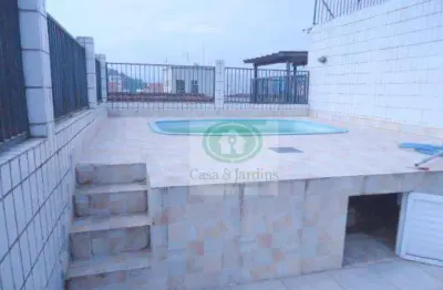 Cobertura com 3 quartos à venda na Avenida Washington Luís, 210, Encruzilhada, Santos