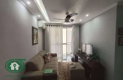 Apartamento com 2 dormitórios à venda, 58 m² por r$ 330.000 - morro da nova cintra - santos/sp