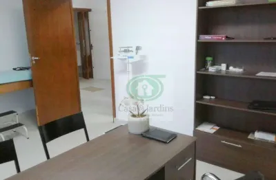 Sala comercial 58 m2 área útil, centro, santo andré./sp