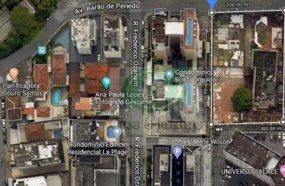 Terreno à venda, 2120 m² - josé menino / orquidário - santos/sp