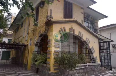 Casa comercial com 8 salas à venda na Avenida Marechal Deodoro, 107, Gonzaga, Santos