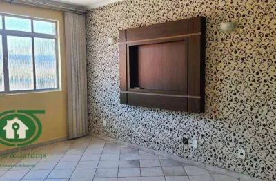 Apartamento para alugar no campo grande em santos com 2 dormitórios e garagem fechada