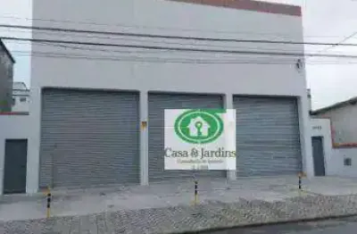 Galpão para alugar, 745 m² por r$ 29.000,00/mês - parque são vicente - são vicente/sp