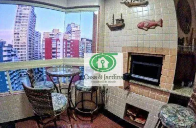 Apartamento com 3 dormitórios à venda, 112 m² por r$ 885.000,00 - canto do forte - praia grande/sp