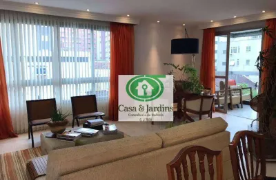Apartamento em santos, embaré, próximo da praia,  3 suítes, à venda, 209 m² por r$ 1.219.000,00 - 03 vagas - prédio com lazer