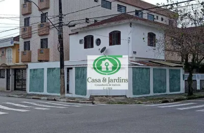 Casa com 3 dormitórios à venda, 120 m² por r$ 480.000,00 - vila valença - são vicente/sp