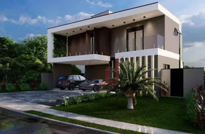 Casa com 4 dormitórios à venda, 355 m² por R$ 3.480.000,00 - Condomínio AlphaVille Nova Esplanada 1 - Votorantim/SP