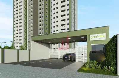Apartamento com 2 dormitórios à venda, 43 m² por R$ 218.900,00 - Caguaçu - Sorocaba/SP