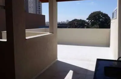 Cobertura com 2 dormitórios à venda, 90 m² por r$ 640.000,00 - campestre - santo andré/sp