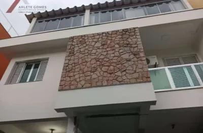 Sobrado com 8 dormitórios, 931 m² - venda por r$ 1.800.000,00 ou aluguel por r$ 16.309,00/mês - vila pires - santo andré/sp