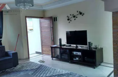 Sobrado com 4 dormitórios à venda, 243 m² por r$ 1.200.000,00 - parque jaçatuba - santo andré/sp