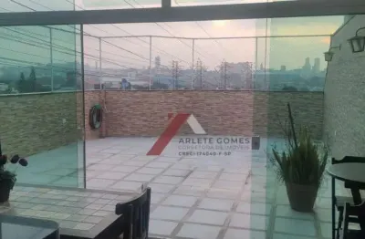 Cobertura com 2 dormitórios à venda, 176 m² por r$ 742.000,00 - vila floresta - santo andré/sp
