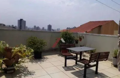 Cobertura com 2 dormitórios à venda, 125 m² por r$ 530.000,00 - paraíso - santo andré/sp