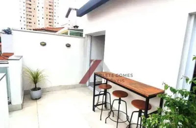 Cobertura à venda, 110 m² por r$ 650.000,00 - vila alpina - santo andré/sp