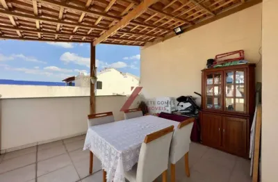 Cobertura com 2 dormitórios à venda, 100 m² por r$ 403.000,00 - vila camilópolis - santo andré/sp