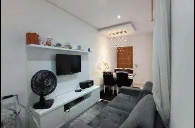 Cobertura com 2 dormitórios à venda, 85 m² por r$ 398.000,00 - parque das nações - santo andré/sp