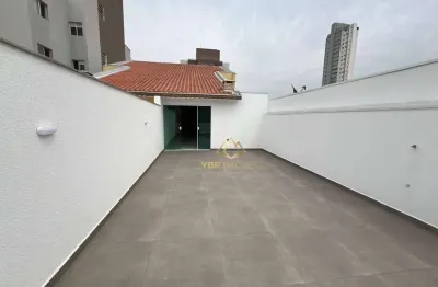 Cobertura com 3 dormitórios à venda, 156 m² por r$ 810.000,00 - campestre - santo andré/sp