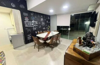 Cobertura com 2 dormitórios à venda, 100 m² por r$ 620.000,00 - vila alpina - santo andré/sp