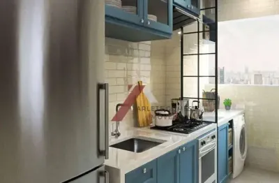 Apartamento com 2 dormitórios à venda, 53 m² por r$ 323.500,00 - vila tibiriçá - santo andré/sp
