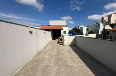 Cobertura com 2 dormitórios à venda, 110 m² por R$ 540.000,00 - Vila Alice - Santo André/SP
