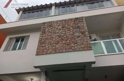 Sobrado com 8 dormitórios, 931 m² - venda por r$ 1.800.000,00 ou aluguel por r$ 16.309,00/mês - vila pires - santo andré/sp