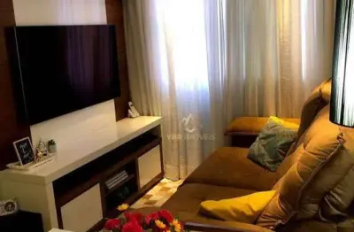 Apartamento com 2 dormitórios à venda, 59 m² por r$ 300.000,00 - parque são vicente - mauá/sp