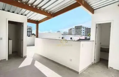 Cobertura com 2 dormitórios à venda, 110 m² por r$ 690.000,00 - santa maria - santo andré/sp