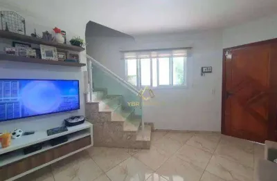 Sobrado à venda, 146 m² por r$ 855.000,00 - vila guiomar - santo andré/sp