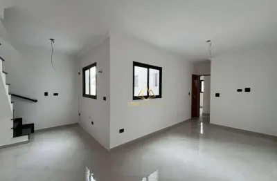 Cobertura com 2 dormitórios à venda, 106 m² por r$ 450.500,00 - jardim silvana - santo andré/sp