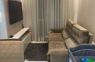 Apartamento com 2 dormitórios à venda, 53 m² por r$ 424.000,00 - jardim haydee - mauá/sp