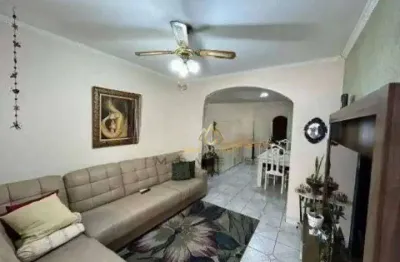 Casa com 3 dormitórios à venda, 142 m² por r$ 597.000,00 - vila scarpelli - santo andré/sp