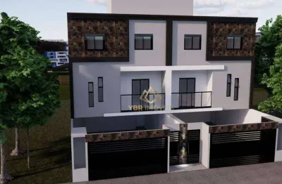 Sobrado com 2 dormitórios à venda, 135 m² por r$ 700.000,00 - vila pinheirinho - santo andré/sp