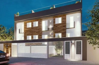 Cobertura com 2 dormitórios à venda, 97 m² por r$ 429.000,00 - vila eldízia - santo andré/sp